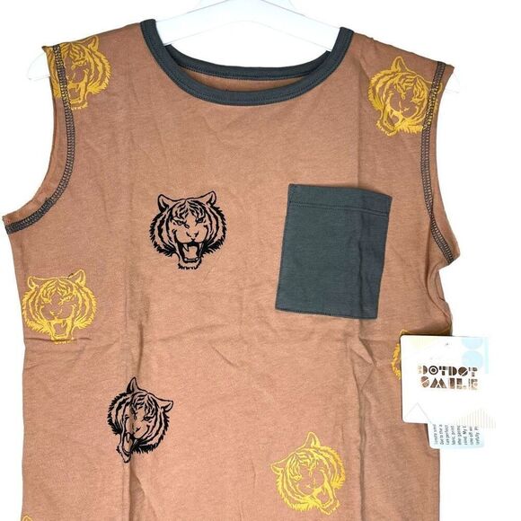 NEW Dot Dot Smile Hear Me Roar Cotton Tank 11 - Picture 2 of 8